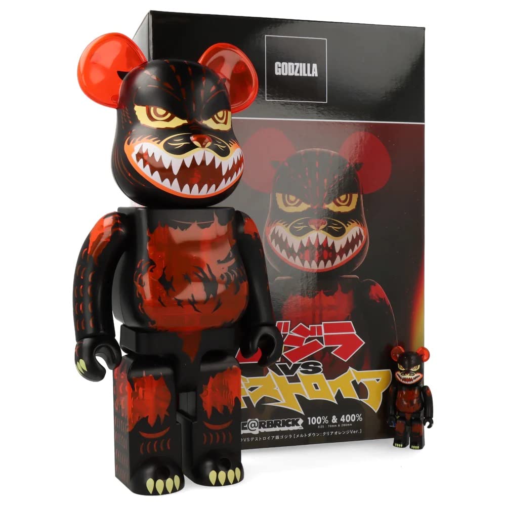 Amazon.co.jp: BE@RBRICK ゴジラ VS デストロイア版 ゴジラ (メルト