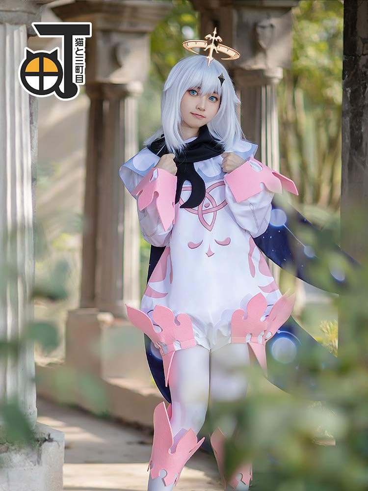 Amazon.co.jp: [AGOS] 原神 パイモンコスプレ衣装+ウィッグ+靴 風 : ホビー