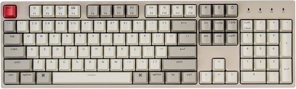 Amazon | Keychron C2 フルサイズ 有線メカニカルキーボード Mac対応