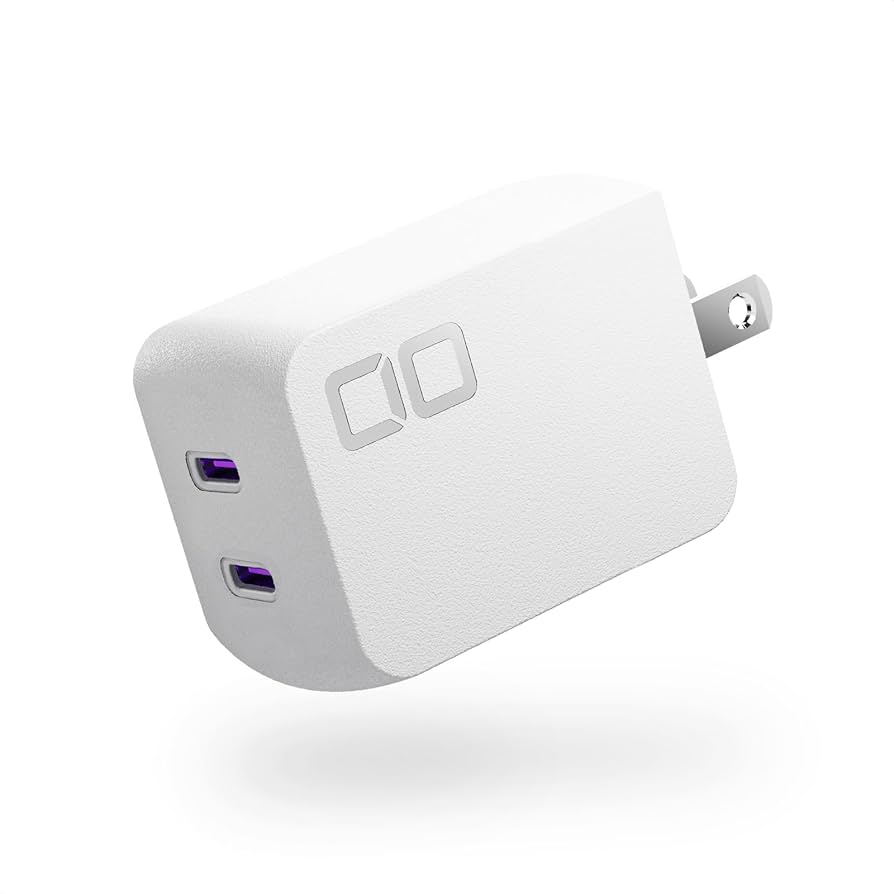 Amazon | CIO NovaPort DUOⅡ 65W USB-C 2ポート 充電器 [世界最小級