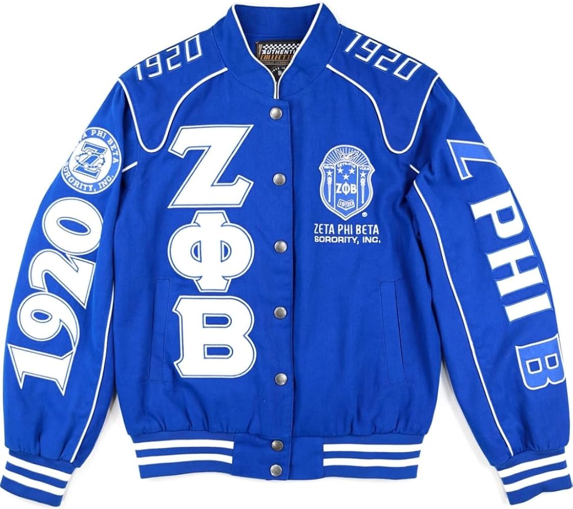 Amazon.com: Big Boy Zeta Phi/Φ Beta Divine 9 S12 Racing Twill