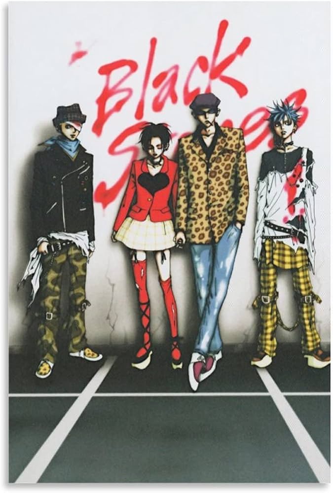 Amazon.co.jp: NANA ブラックストーンズ アニメポスター 装飾絵画