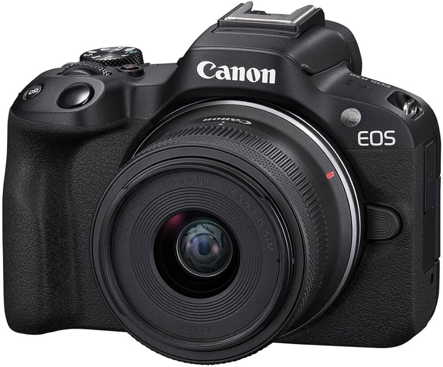Amazon.com : Canon EOS R50 Mirrorless Camera with 18-45mm Lens