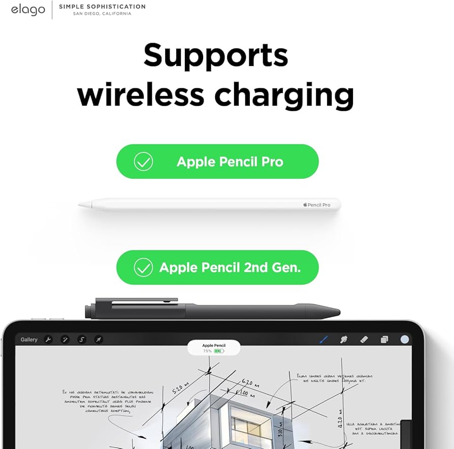 Amazon.co.jp: 【elago】 Apple Pencil 第2世代 対応 ホルダー