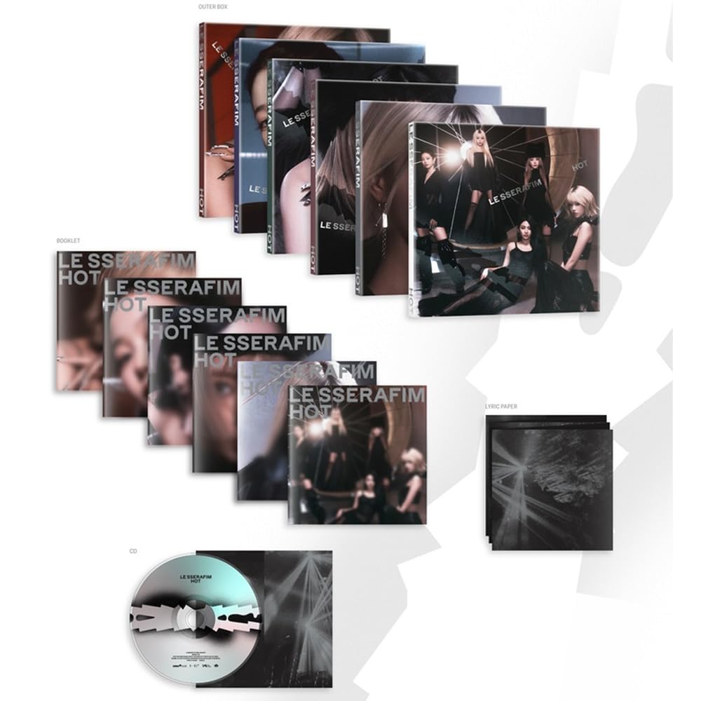 Amazon.co.jp: [ COMPACT ver. ] ルセラフィム - 5TH MINI ALBUM [ HOT