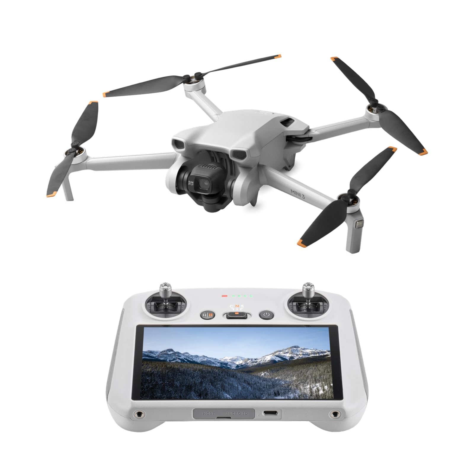 Amazon.co.jp: DJI Mini 3( RC リモコン付属) 4K HDR動画撮影 38分飛行