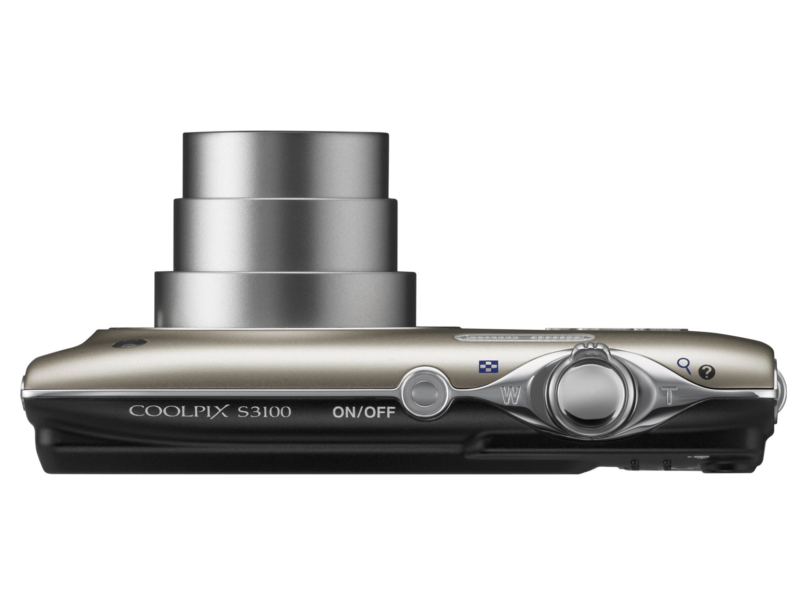 Amazon | NikonデジタルカメラCOOLPIX S3100 シャンパンシルバー