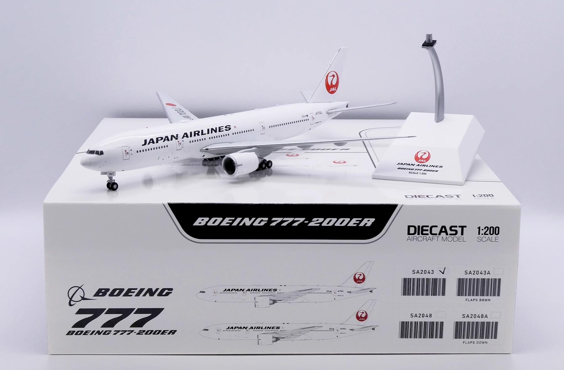 Amazon | JC Wings 1:200 SA2043 Japan Airlines Boeing 777-200ER