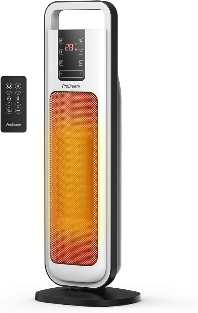 Amazon | Pro Breeze セラミックヒーター 2秒速暖 セラミックファン