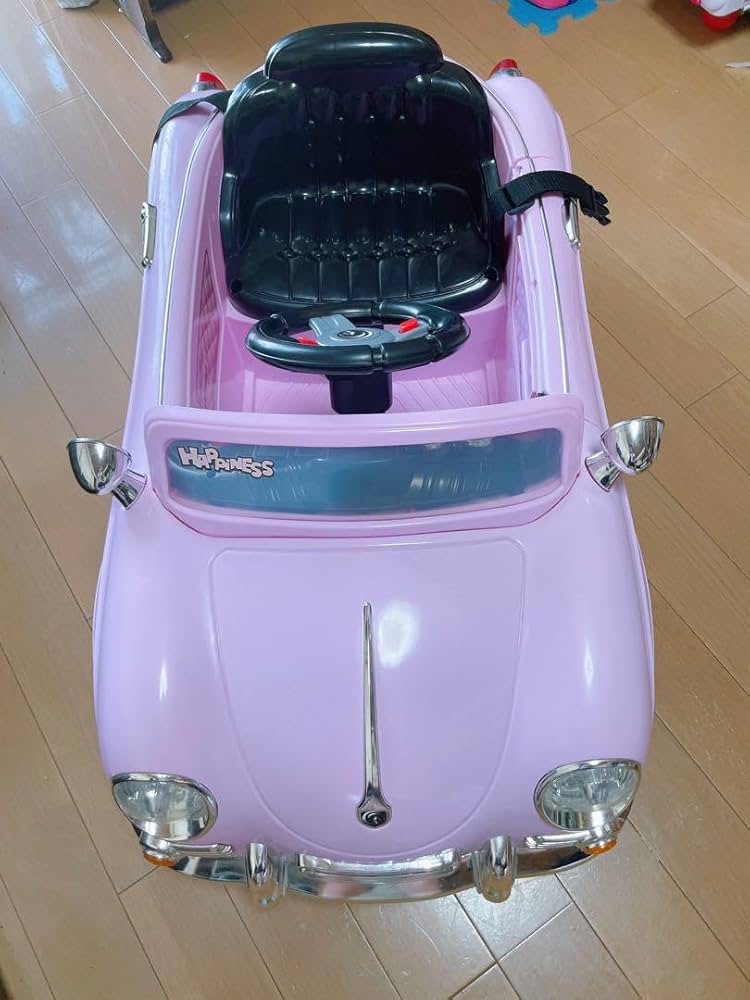 Amazon.co.jp: 可愛いピンク色の電動乗用ラジコン ドイツオールド