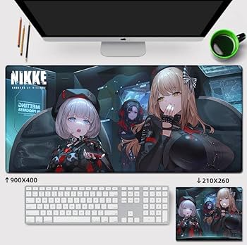 Amazon | 勝利の女神：NIKKE マウスパッド デスクマット グッズ ラピ