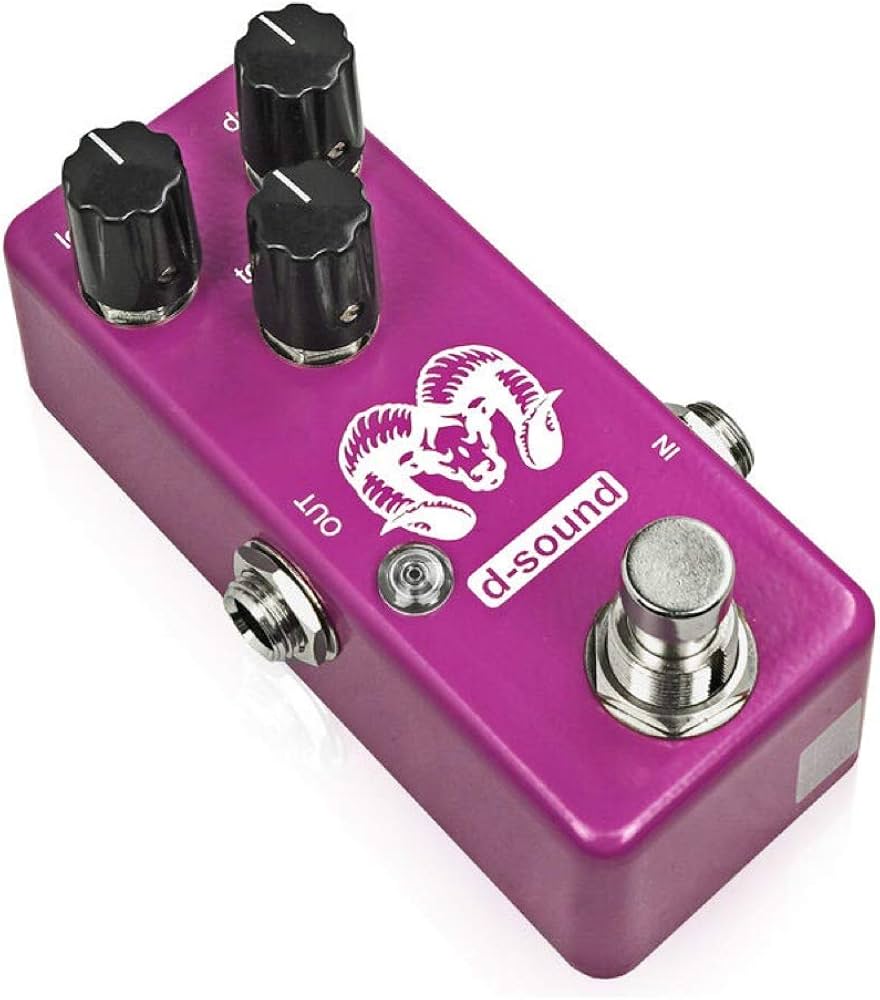 Amazon | D-Sound '73 Rams Head パープル ファズ ギターエフェクター