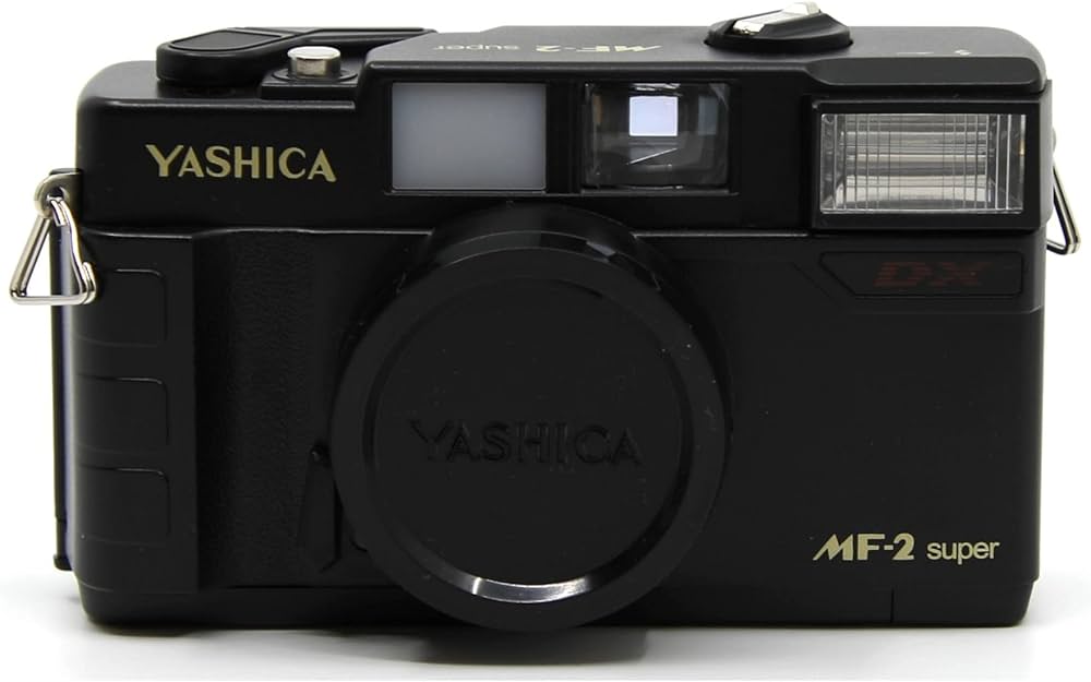 YASHICA MF-2 Super 35mm Film Camera with 38mm f/3.8 Lens by Kokoti