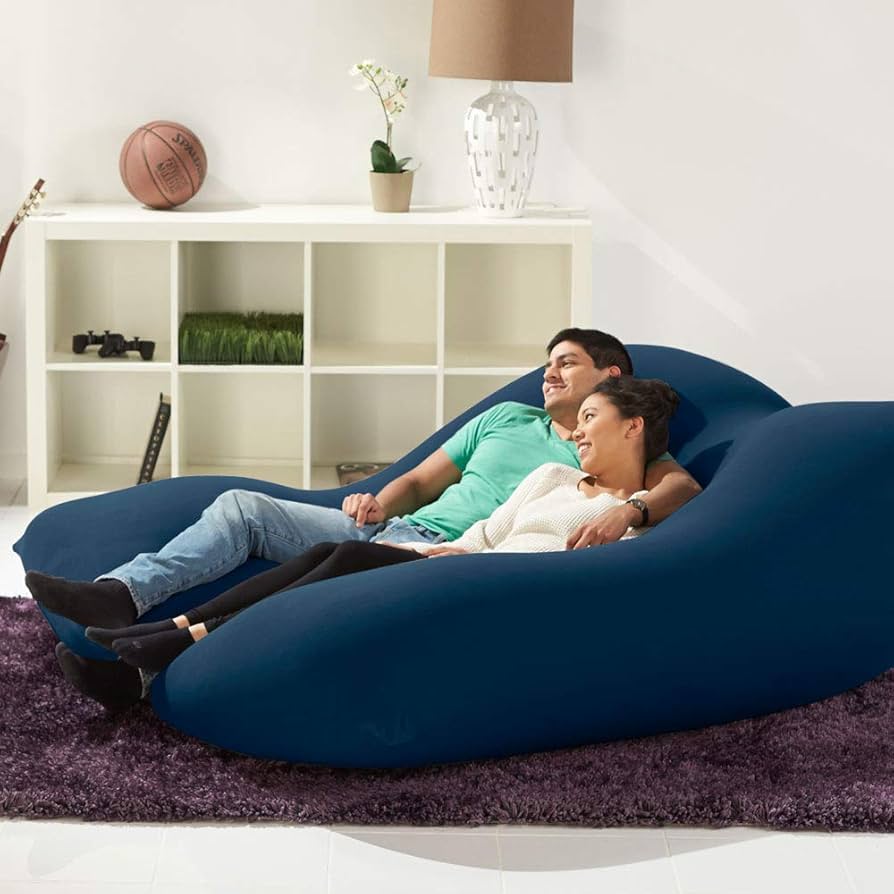 Amazon.co.jp: Yogibo Giga Max ヨギボー ギガマックス ネイビーブルー