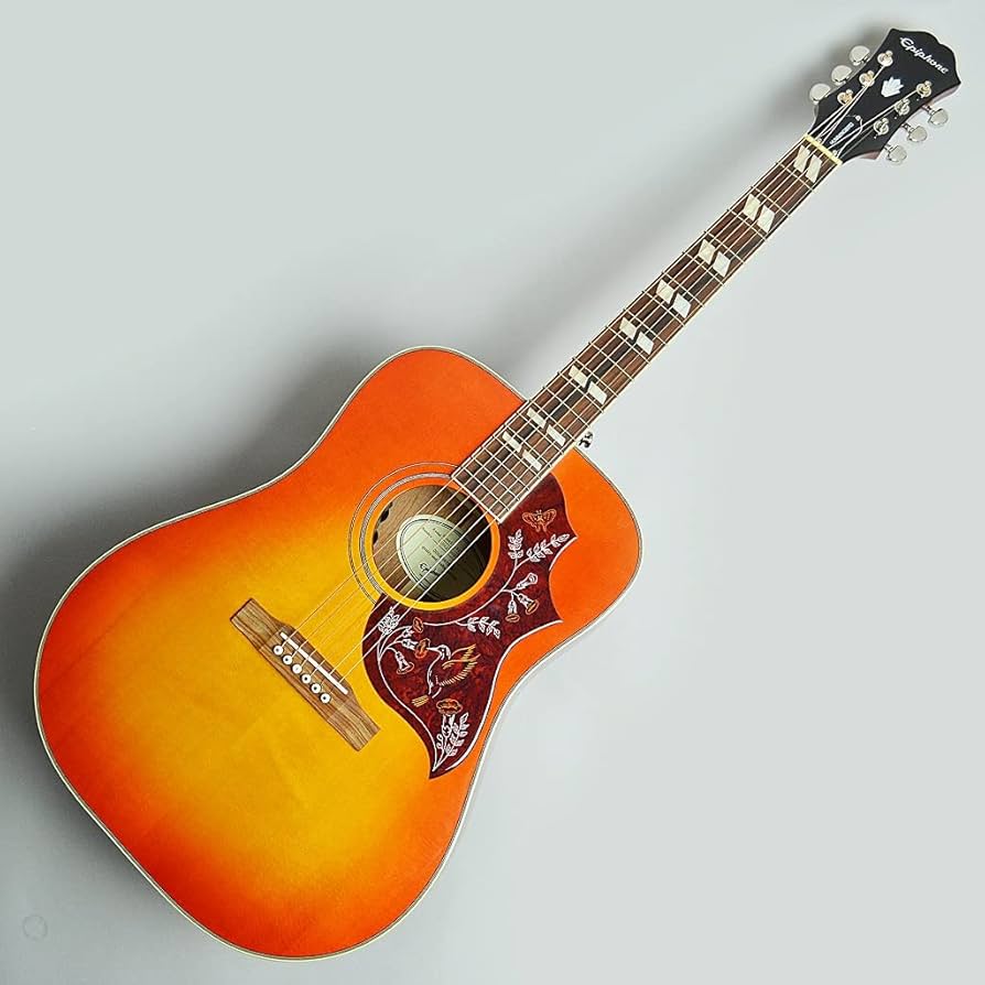 Amazon | Epiphone Hummingbird Studio Faded Cherry Burst