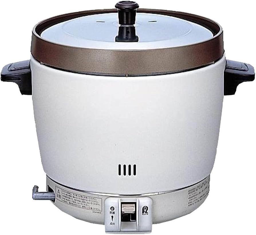 Amazon | リンナイ(Rinnai) 業務用ガス炊飯器 2升用 普及タイプ ゴム管