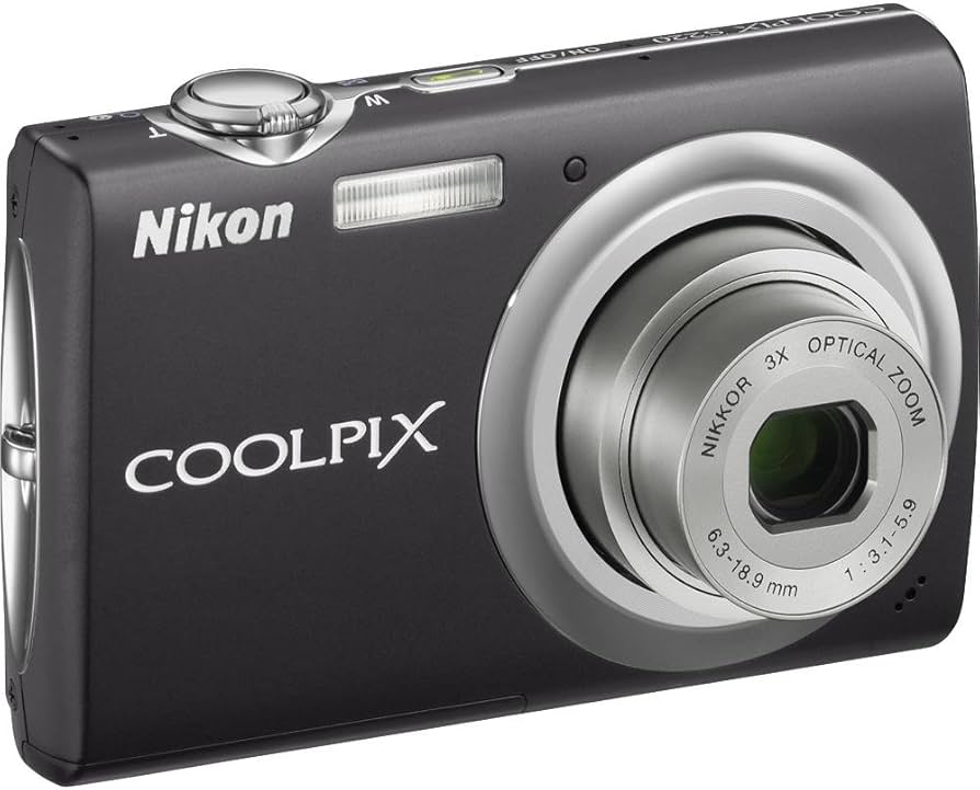 Amazon.com : Nikon Coolpix S220 10MP Digital Camera with 3x
