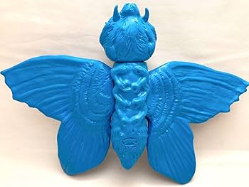 Amazon.co.jp: 復刻 ブルマァク モスラ フィギュア ソフビ 東宝 東映