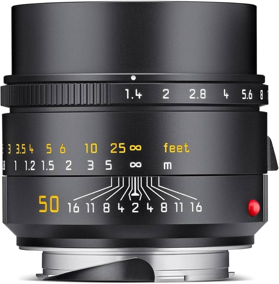 Amazon.com : Leica 50mm f/1.4 Summilux-M ASPH Lens, Black