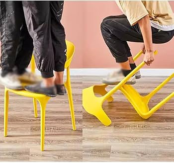 Amazon｜[NHYGDY] スタッキングチェア カラーチェア NO1 北欧 カラフル