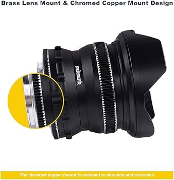 Amazon | PERGEAR 12mm F2 広角マニュアルフォーカス単焦点レンズ APS