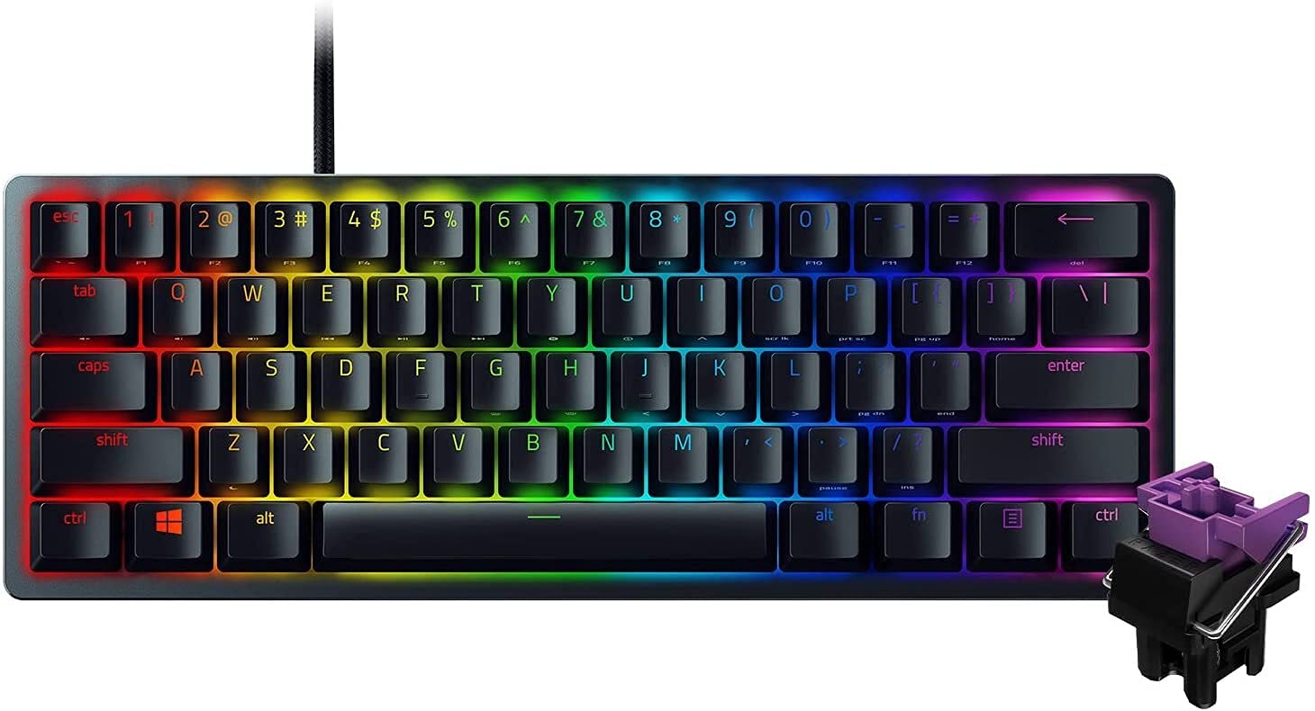 Amazon.co.jp: Razer Huntsman Mini 小型 ゲーミングキーボード