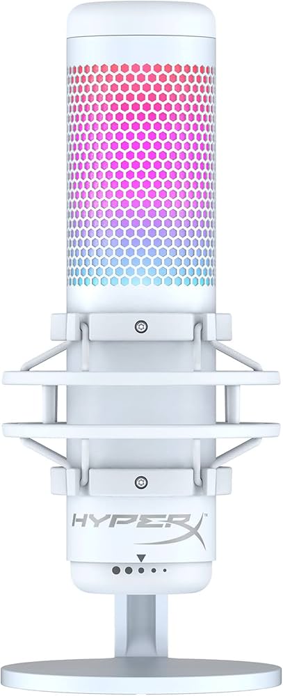 Amazon.co.jp: HyperX QuadCast S – RGB USB コンデンサーマイク PC