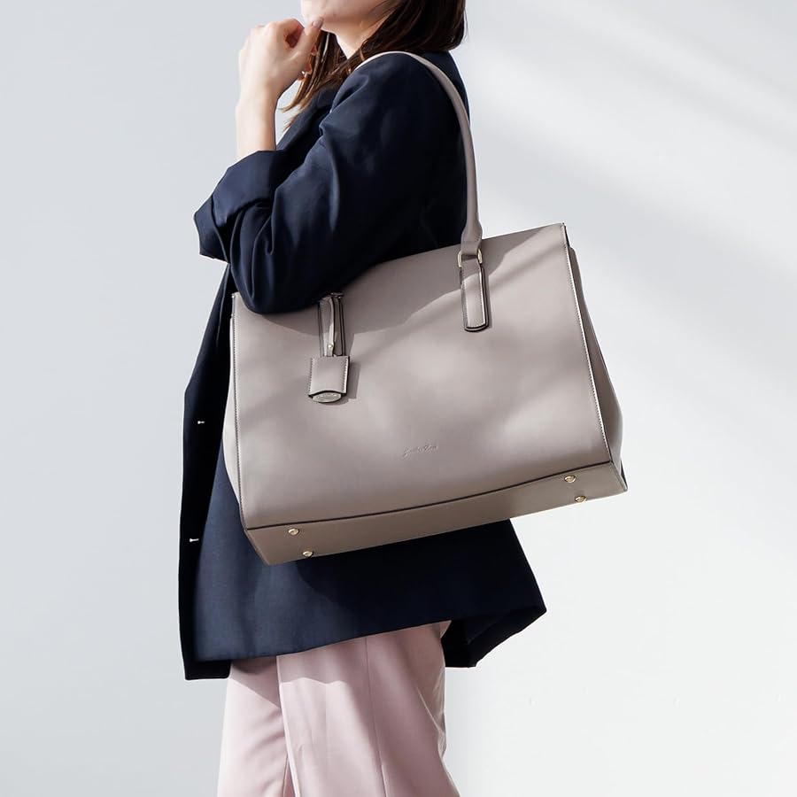 Amazon | [ジュエルナローズ] OLバッグ エト トートバッグ 横型 A4