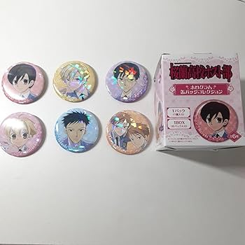 Amazon.co.jp: 桜蘭高校ホスト部 ホログラム缶バッジコレクション1BOX