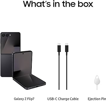 Samsung Galaxy Z Flip7 Cell Phone, 512GB AI Smartphone, Unlocked