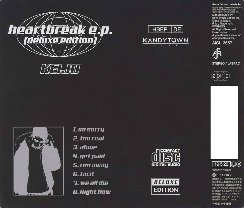 Amazon.co.jp: heartbreak e.p. (deluxe edition) (完全生産限定盤