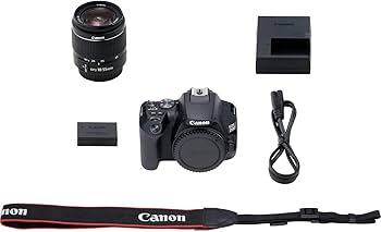 Amazon.com : Canon EOS 250D / Rebel SL3 DSLR Camera with 18-55mm