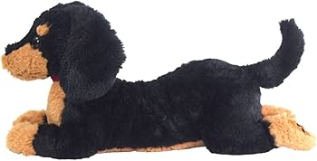 Amazon.co.jp: ひざわんこ ミニチュアダックス ブラック ぬいぐるみ S