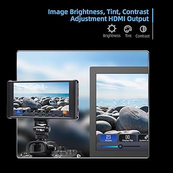 Amazon.com : Portkeys PT6 5.2 inch DSLR Camera Monitor+Battery, 3D