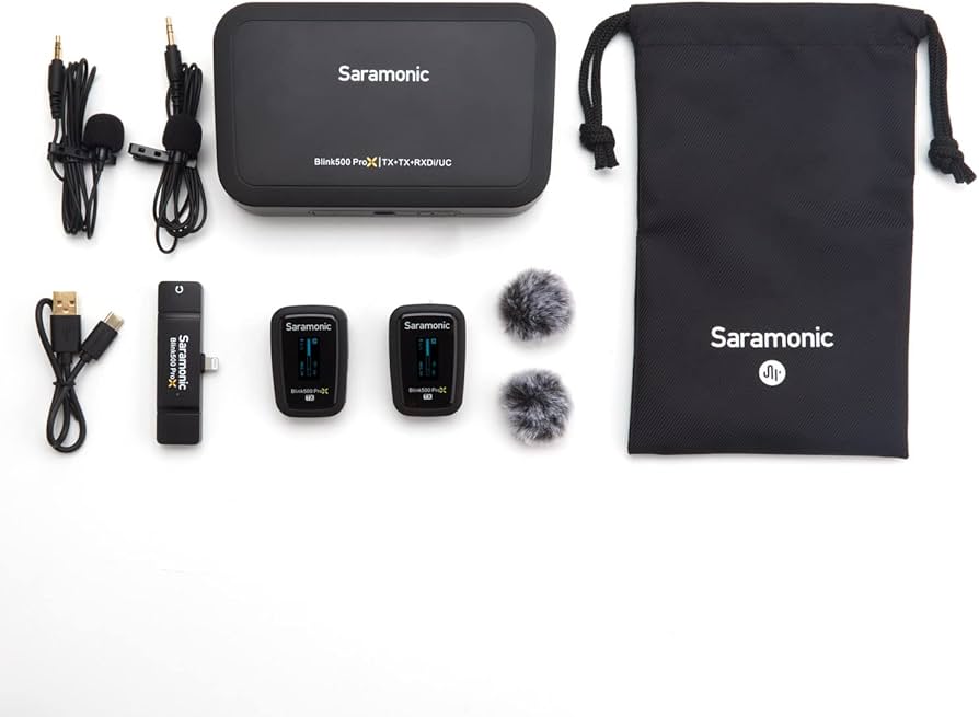 Amazon.com: Saramonic Blink 500 Pro X B4 2-Person Wireless Mic
