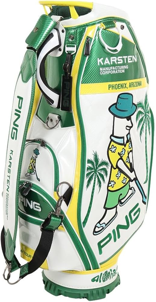 Amazon | ピン（PING） ゴルフ キャディバッグ カート式 9.5型 4分割
