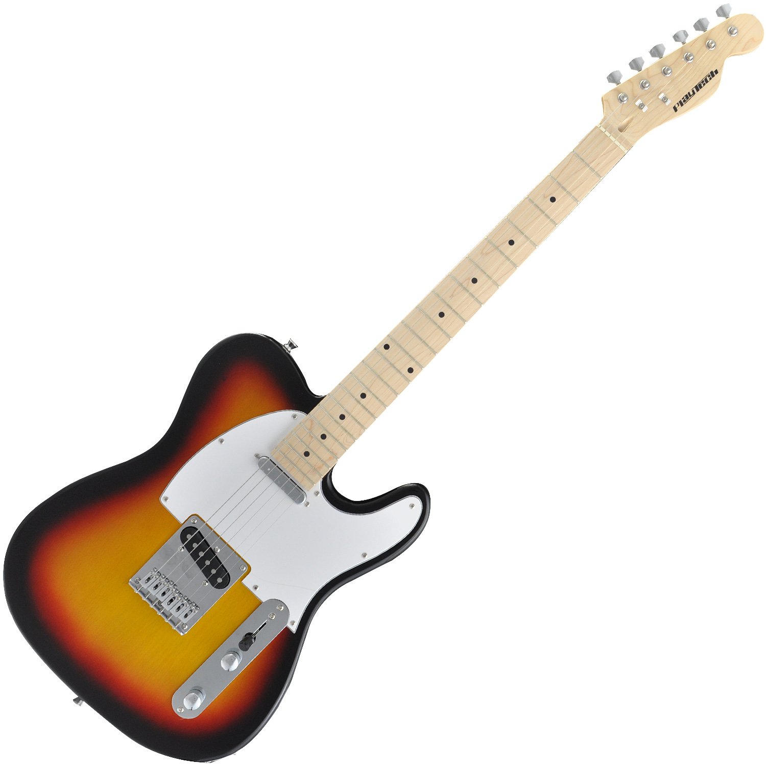 Amazon | PLAYTECH プレイテック エレキギター TL250 Sunburst Maple