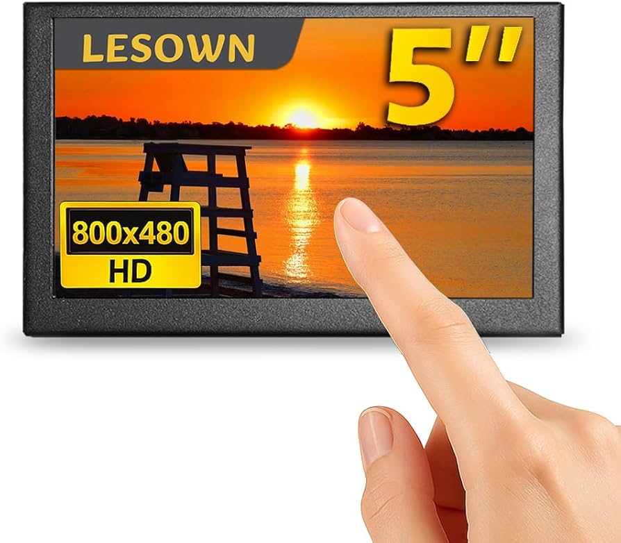 Amazon.com: LESOWN Mini Monitor HDMI 5 inch IPS Small Screen