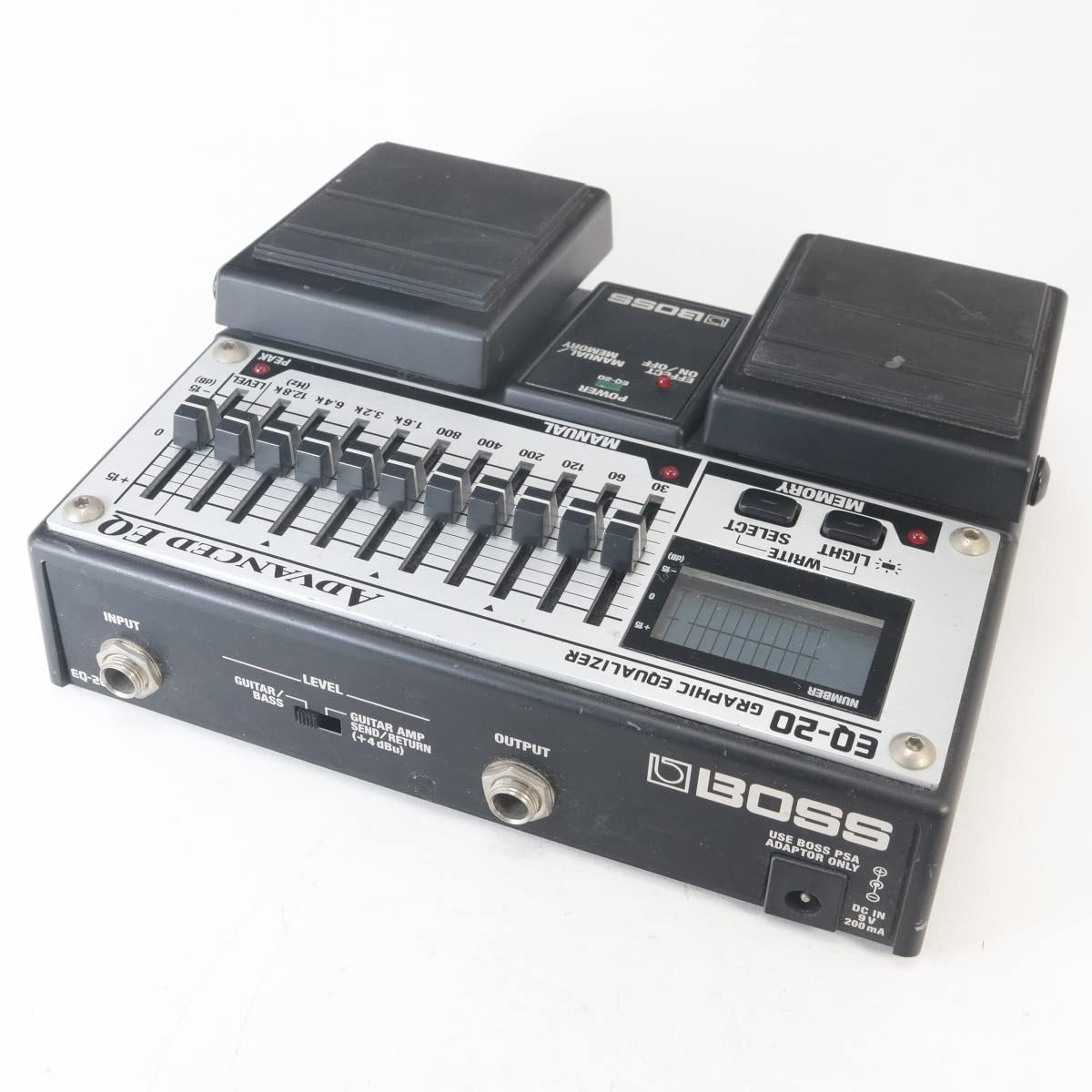 Amazon | BOSS/EQ-20 | ディストーション・オーバードライブ | 楽器