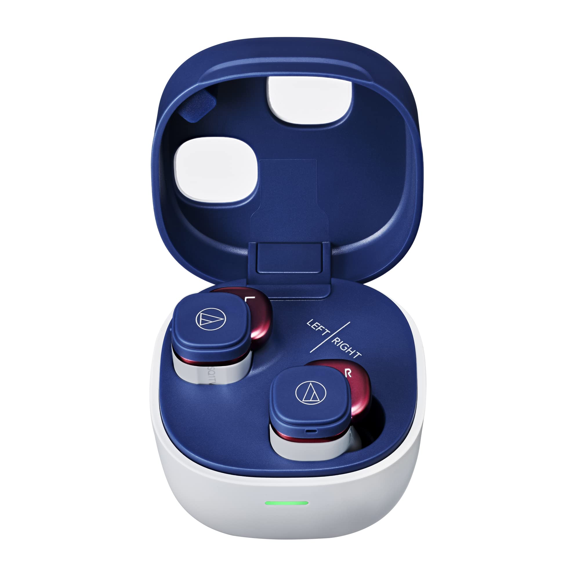 Amazon.co.jp: オーディオテクニカ ATH-SQ1TW2 NRD ワイヤレスイヤホン