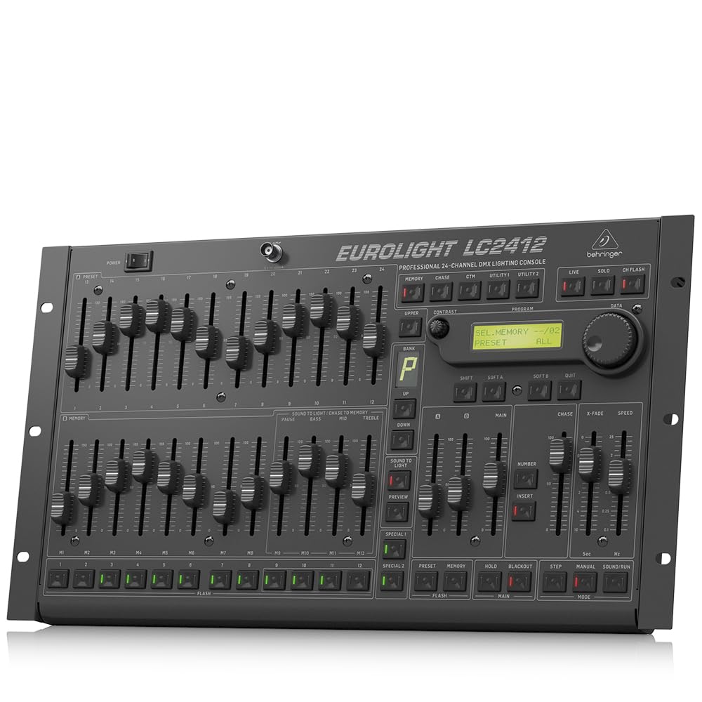 Amazon | BEHRINGER EUROLIGHT LC2412 V2 24ch DMX照明制御