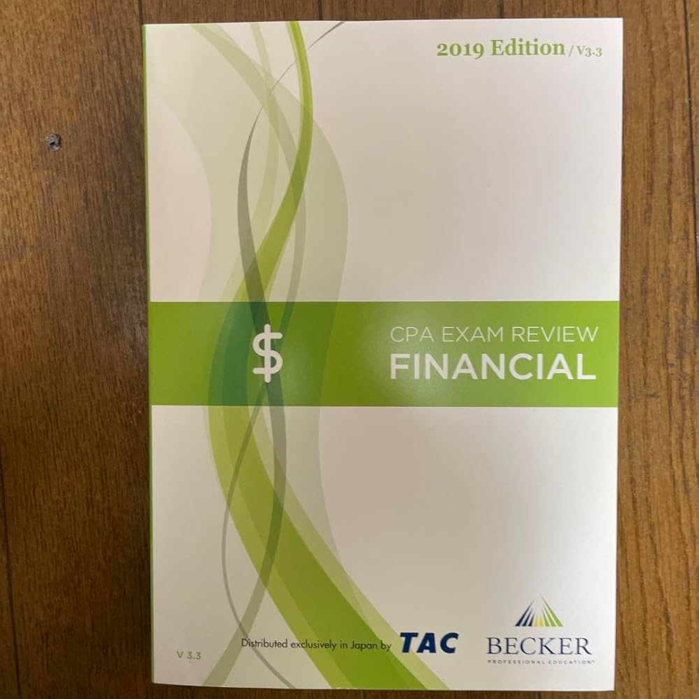 Amazon.co.jp: USCPA TAC 米国公認会計士 BECKER CPA EXAM REVIEW