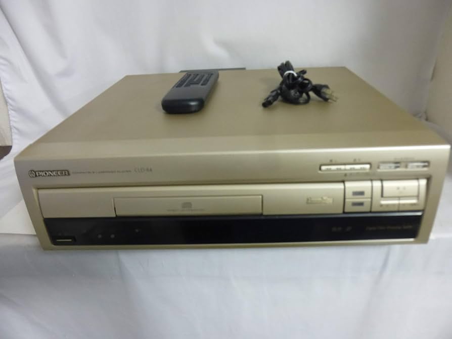 Amazon.com: Pioneer CLD – R4 CD/LD Player (Gold) [Premium Vintage