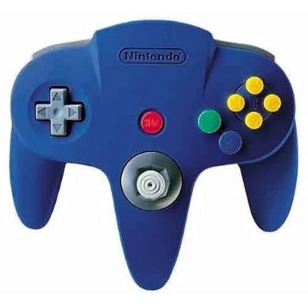 Amazon.com: Nintendo 64 Controller - Blue: Video Games