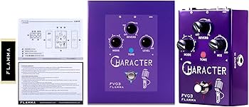 Amazon | FLAMMA FV03 ボーカル エフェクト ペダル ディレイ リバーブ