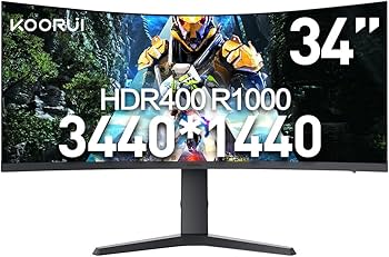 Amazon.co.jp: KOORUI ゲーミング モニター 34E6UC 34インチ 21:9 超