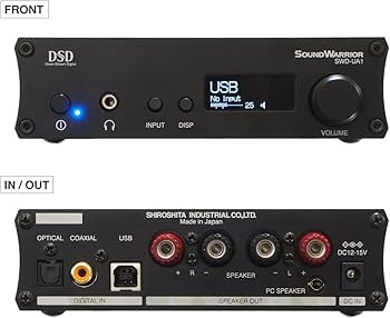 Amazon.co.jp: SOUNDWARRIOR 日本製 USB DAC内蔵 プリメインアンプ