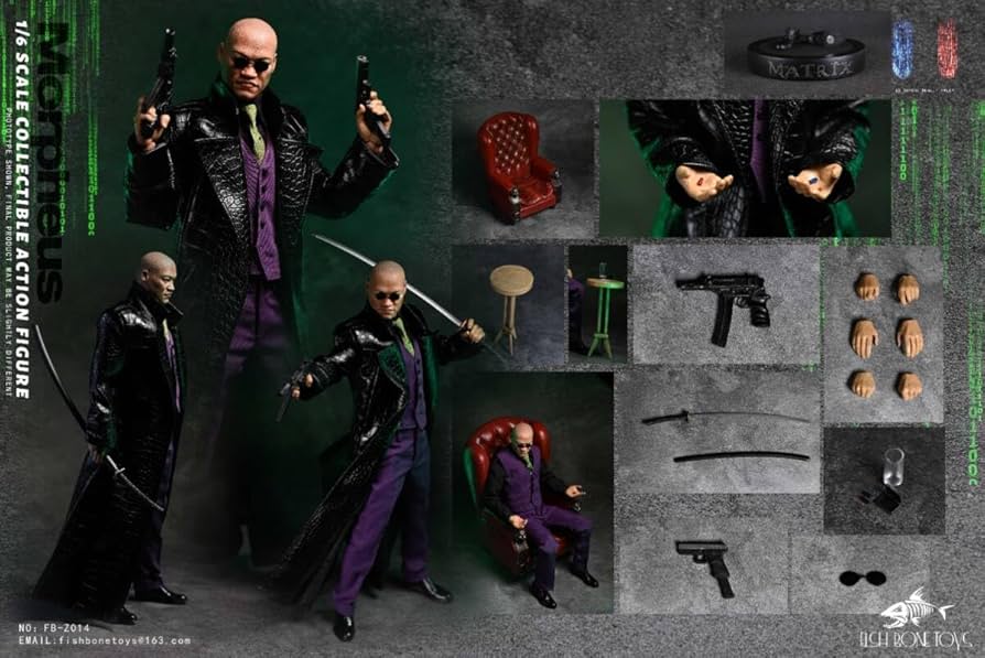 Amazon | FISH BONETOYS 1/6 The Matrix Hacker 未開封 FB-Z014 検
