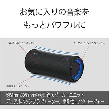 Amazon.co.jp: ソニー(SONY) ワイヤレススピーカー SRS-XG300 :防水