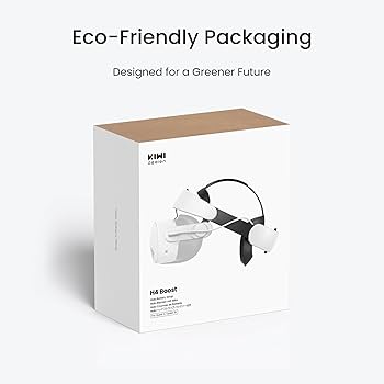 KIWI design H4 Boost Battery Head Strap Compatible with Meta Quest